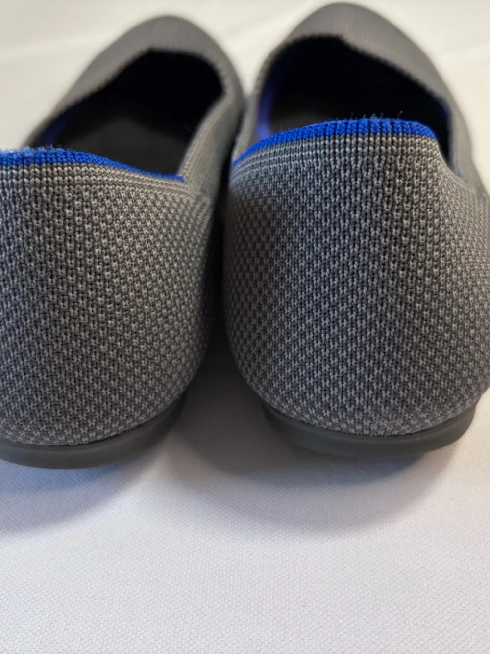 Rothy's Daily Round Toe Flat With Removable Insoles in Gray